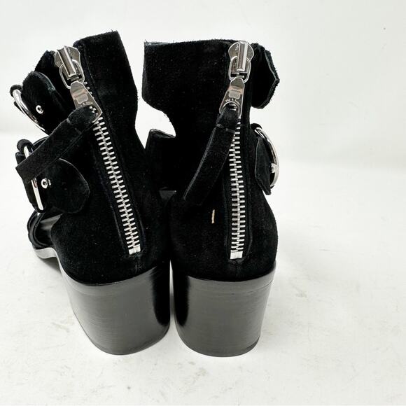 RAG & BONE Mari Sandals in Black Suede NWT in Size 5 - Picture 9 of 10